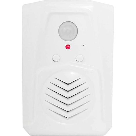 HONORNIC - Mini capteur PIR de présence humaine active le haut-parleur du lecteur de musique avec instructions vocales (1/4)