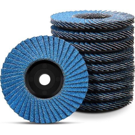 10Pcs Disques à Lamelles 76mm Disque Meuleuse Compartiments (1/5)