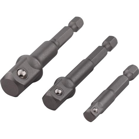 CSPARKV 3 Adapter mit 6-Punkt-Schaft, 1 Adapter 12,5 mm + 1 Adapter 10 mm + 1 Adapter 6,35 mm (1/3)