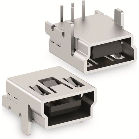 FISCHER ELEKTRONIK USB-Buchse, USB MN 2 B , 10145221, USB Typ B, Polzahl 5