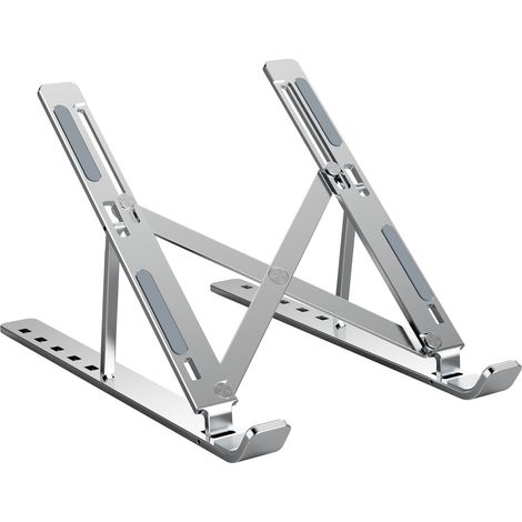 Soporte para portátil LaBlanc, 6 niveles ajustables, enfriador ventilado de aluminio, compatible con la mayoría de los modelos