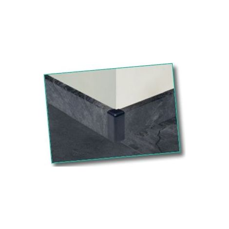 Classen Außenecke für FUXX-Laminatleiste 65 x 18 mm steingrau Laminatleiste