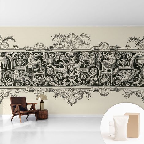 Tapete Vliestapete mit Kleber - Fototapete mit Motiv - Wandtapete modern - Wandgestaltung Mythologische Motive 416x254 cm (1/5)