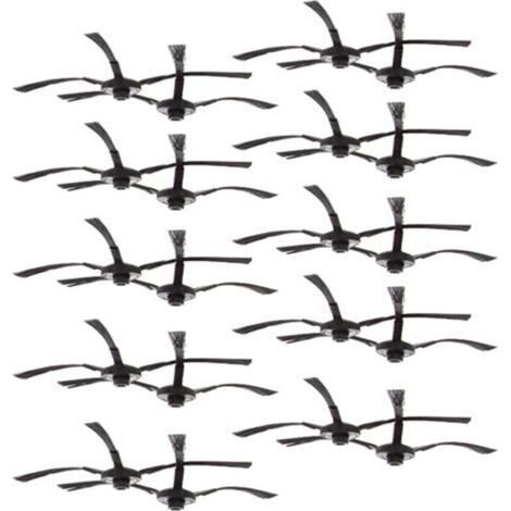 Lot de 20 brosses latérales pour Amibot Spirit Ice (10 paires)