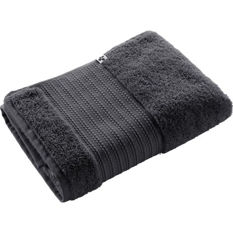 Drap de douche "Garance" 70 x 130 cm / 100% Coton Bio / 600 gr/m² l'Effet Papillon - Garance Orage - Drap de douche 70 x 130 cm