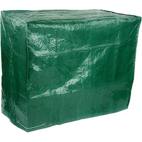 royaluxe -Housse de protection imperméable pour barbecue - Vert - 68x96x110/150cm (1/3)