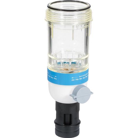 Godet à filtre Vision claire complet pour Dispositifs de filtrage eau sanitaire WS, DN20 - 3/4 - DN32 - 1 1/4
