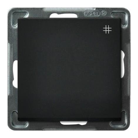 Connettore a croce, nero metallizzato SONATA
