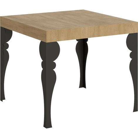 Tavolo Allungabile 90-246x90x77 cm Paxon Quercia Naturale (1/4)