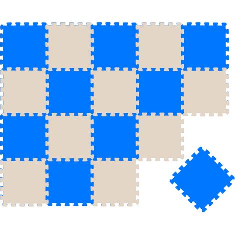 18 Teile Baby Kinder Puzzlematte ab Null - 30x30 Puzzle Spielmatte Krabbelmatte (1/5)