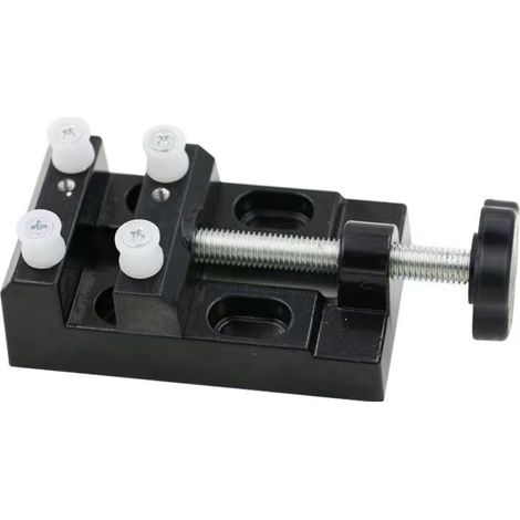 royaluxe - Mini étau de table universel pour travaux manuels, sculpture, bricolage, sculpture et lit - Outil pour réparation de bijoux, de montres nucléaires (1/5)