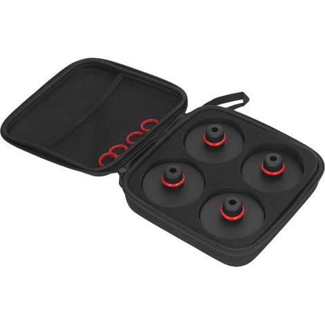 4 Plots de Cric en Caoutchouc, Adaptateurs de Point de Levage, Supports Amortisseurs Résistants à l'Usure, Protection Sûre pour Camping-Car (1/5)