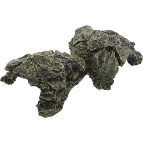 Plateforme pour tortues avec cachette en résine, zone de repos et abri sécurisé pour terrariums (1/5)