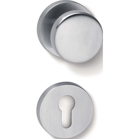 Jeu de rosaces 162XAH03.237 en acier inoxydable XA PZ DIN gauche / droite plate HEWI