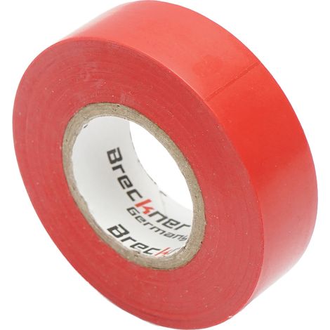 Nastro isolante rosso 18mmx20m Breckner Germany (1/3)