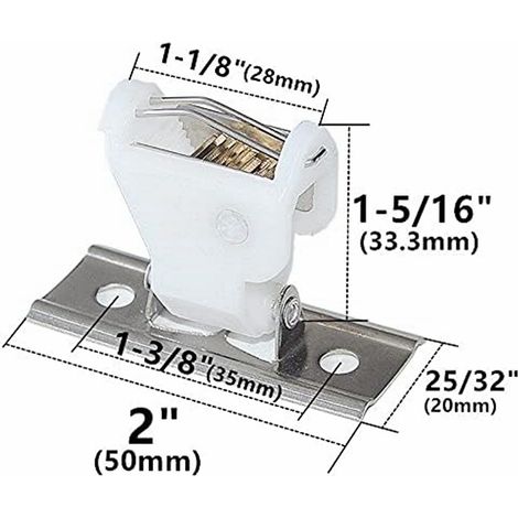 Rollo-Verriegelung, Edelstahlhalterung, Bambusrollo, Jalousien-Hebemechanismus, Zugseil-Befestigungsschloss (1/5)