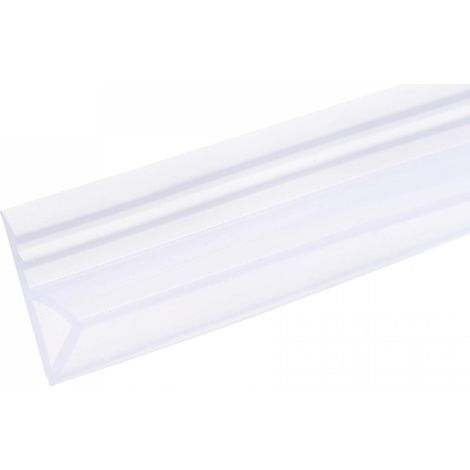 Joint d'étanchéité latéral en H pour porte de douche sans cadre 150 cm (59,06 po) verre 8 mm (5/16 (1/5)