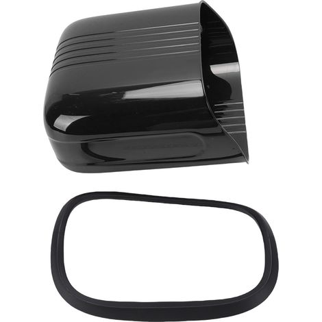 Poubelle suspendue Noir Grand ouverture 29cm Gain de place Cuisine Salle de bain PET PP Anneau pression (1/5)