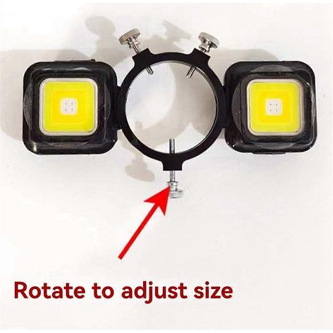 Lampe torche à double ampoule rechargeable pour outils de pulvérisation -- (1/5)