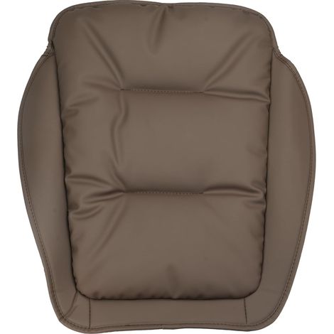 rutschfestes Sitzkissen, Nappaleder, Memory-Schaum, Verschleißschutz, universell für Auto, Büro und Zuhause (1/5)