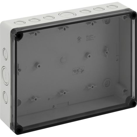 Spelsberg TK PS 2518-6f-tm Installations-Gehäuse 254 x 180 x 63 Polycarbonat, Polystyrol (EPS) Lich (1/3)