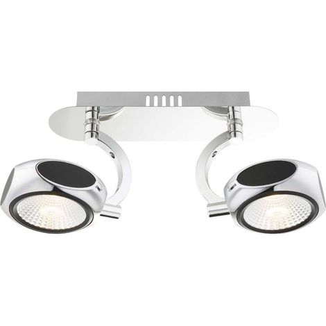 Adretter 12W LED Spot Strahler Chalet Chrom Glas EEk Chalet Globo 56220-2