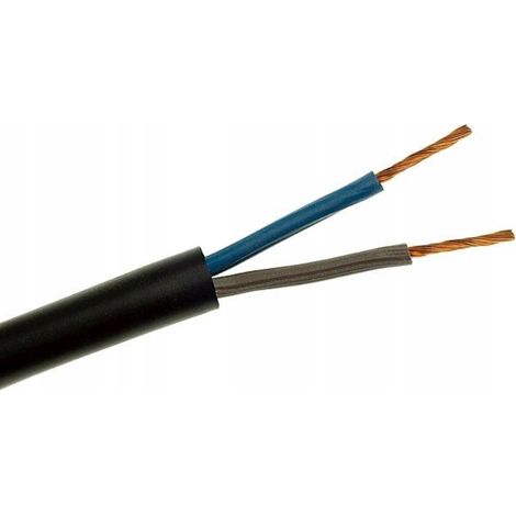 Cavo elettrico da officina in gomma OW 2x1.5 10m (1/2)