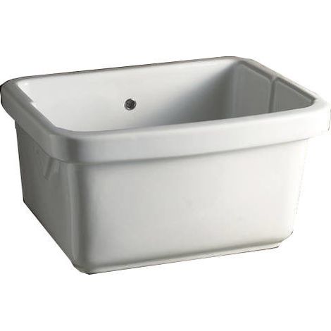 Lavatoio da esterno 60,5x51 in ceramica Pilozzo Laundry per