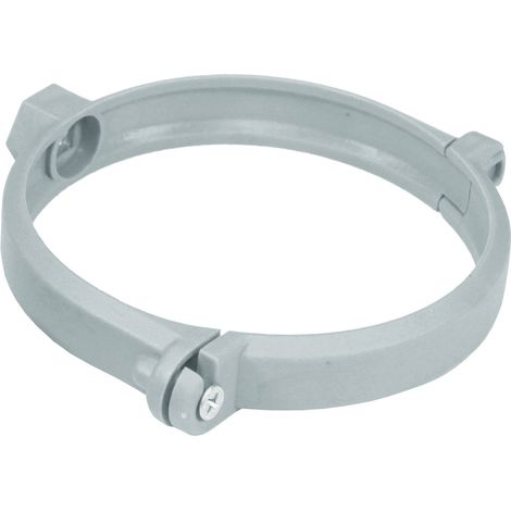 First Plast – Collier de serrage PVC évacuation Ø100 – Diamètre de serrage mini 100mm – Pas 7/150 – Pour espaces confinés