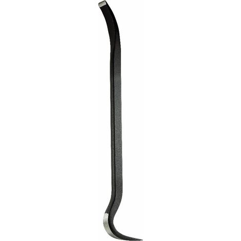 Mob Mondelin – Pied de biche barre à mine 600 mm – Acier forgé C55 monobloc – Col de cygne pour soulever pièces verticales – 7187600010