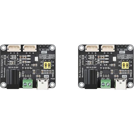 Carte de commande d'alimentation intégrée pour adaptateur servo bus série 2X pour servos bus série de la série STSC (1/5)