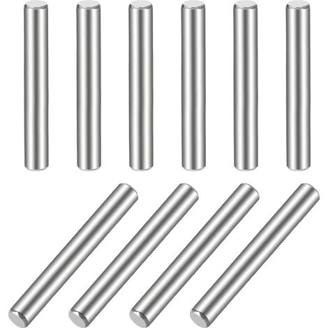 sourcing map 5 x 50mm(Environ 13/64") Goupille 304 INOX Acier Bois Lit Superposé Goupilles étagère Chevilles Support Étagères 10Pcs (1/4)