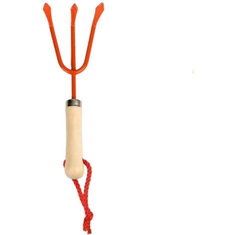 Esschert Design Kinderhandharke Orange - FSC® Holz & Metall
