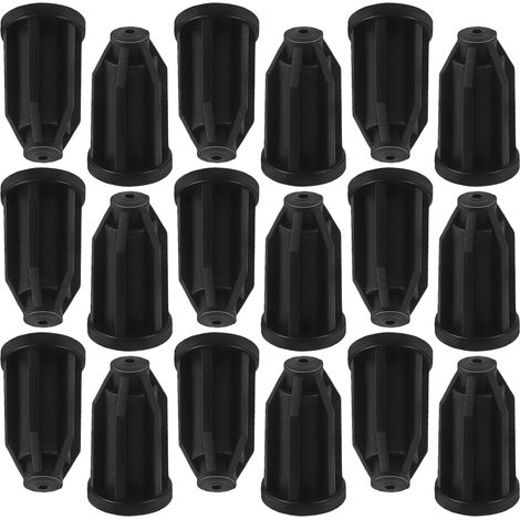 pour roulettes de chaise lot de 40 en plastique résistant