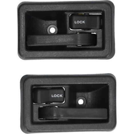 Manija de puerta de coche ABS 55176477AB, 2 piezas, interior izquierda derecha para Jeep Wrangler 1987 – 2004 (1/5)