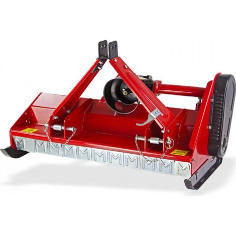 Dema – Tondo broyeur SLM 115 – Largeur de tonte 115 cm – Pour tracteurs 20-30 CV – Lames décalées pour sols touffus et broussailleux