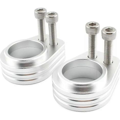 Elevadores de manillar de motocicleta de 19,5 mm, adaptadores, soportes extensores, abrazaderas para ZZR1200 (todos los años). (1/5)