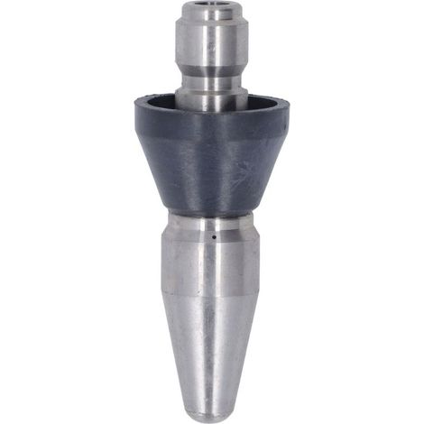 Buse à Jet pour nettoyeur haute pression pointue 5000PSI, Mini compacte en acier inoxydable pour remplacement, grande tête arrière, 3 trous, 3/8" NPT (1/5)