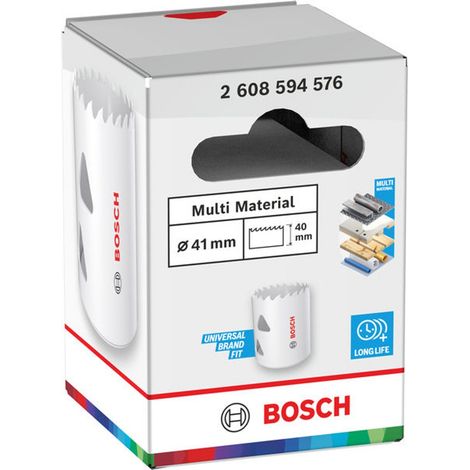 Bosch Lochsäge mit Gewinde Multi Material, 41 x 40 mm