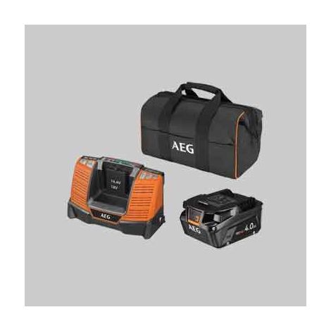 KIT ENERGY BATTIERIA E CARICABATTERIA 'SET L1840SHD' AEG 18V 4.0Ah - AEG POWERTOOLS
