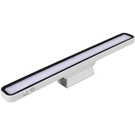 Tragbarer weißer LED-Lichtschrank, magnetisch, kabellos, wiederaufladbar, mit integriertem Akku, Touch-Steuerung und 3 Temperaturstufen. (1/5)