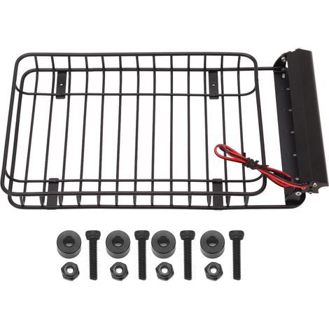 Galerie de toit télécommandée pour Axial SCX10, avec 10 bandes lumineuses LED, modèle 90046 (1/4)