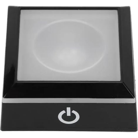 Support de lampe Base de lampe, support de lampe de base de lumière LED 3D, support de lumière pour cristal d'art (1/4)