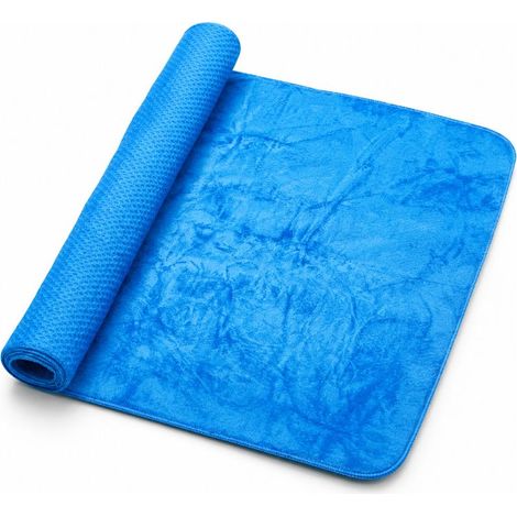 Serviette rafraîchissante Body Cooling Towel INUTEQ bleue 78 x 32 cm (1/5)