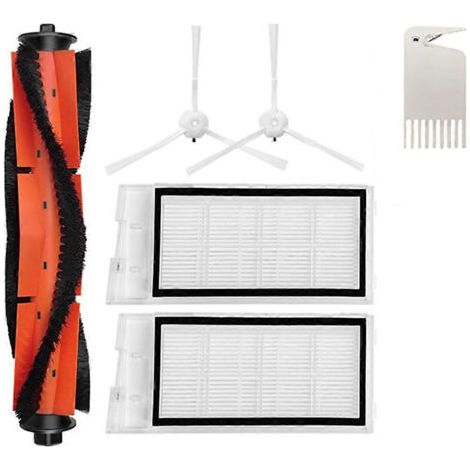 Accessoires pour aspirateurs Roidmi Eve Plus SDJ01RM et XCLEA H30 Plus/H40 Plus : brosse principale, filtre HEPA et consommables.