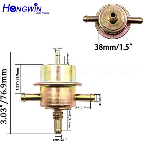 Applicable au régulateur de pression de carburant Opel 0280160205 (1/5)