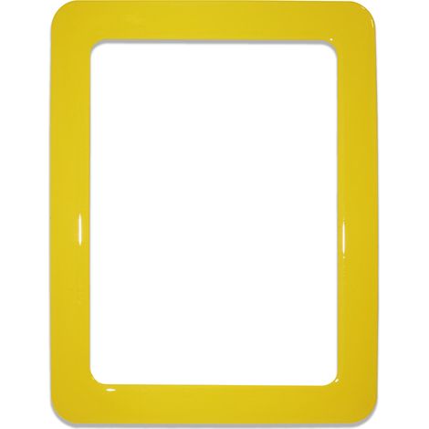 Magnetischer, selbstklebender Rahmen, Größe 16,0 x 11,8 cm – gelb (1/5)