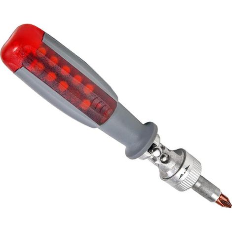 Tournevis à cliquet set S2 double tête de lot pliable plum UY triangle hexagonal entretien ménager profilé (1/3)