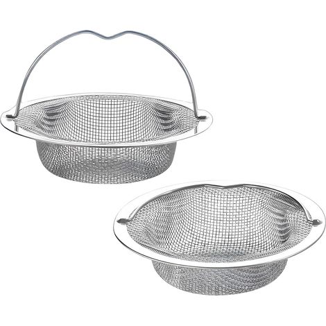 Dengmx-Pièces Filtre Évier Cuisine - acier inoxydable et acier, 1 mm - été / maison (1/5)