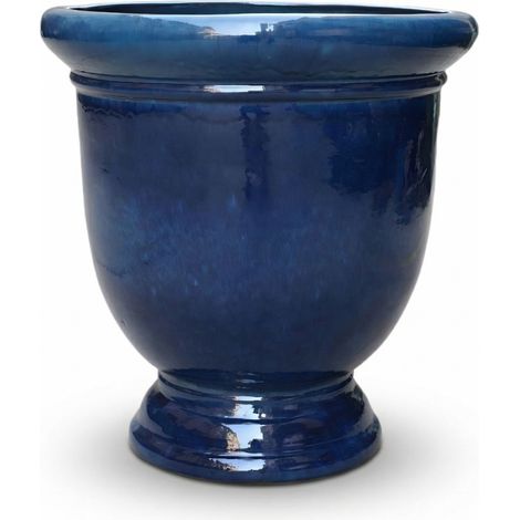 Vaso TITAN 53x55cm blu caraibi